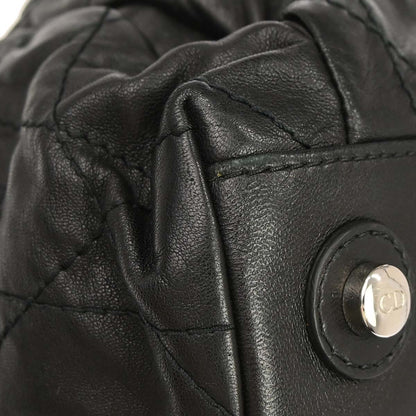 Christian Dior Black Lambskin Le Trente Cannage Tote Bag