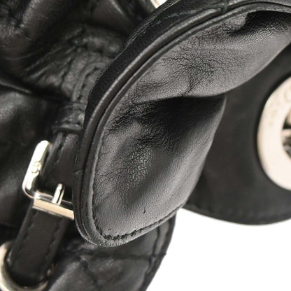 Christian Dior Black Lambskin Le Trente Cannage Tote Bag