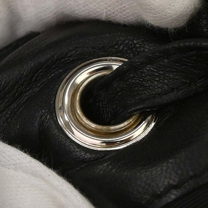 Christian Dior Black Lambskin Le Trente Cannage Tote Bag