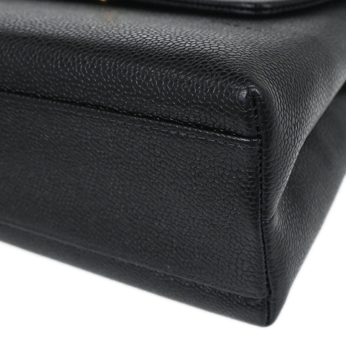 Chanel Black Caviar Skin Shoulder Bag