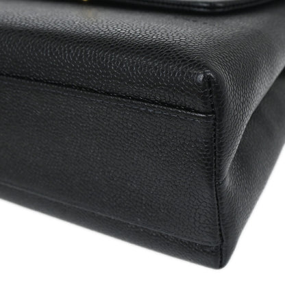 Chanel Black Caviar Skin Shoulder Bag