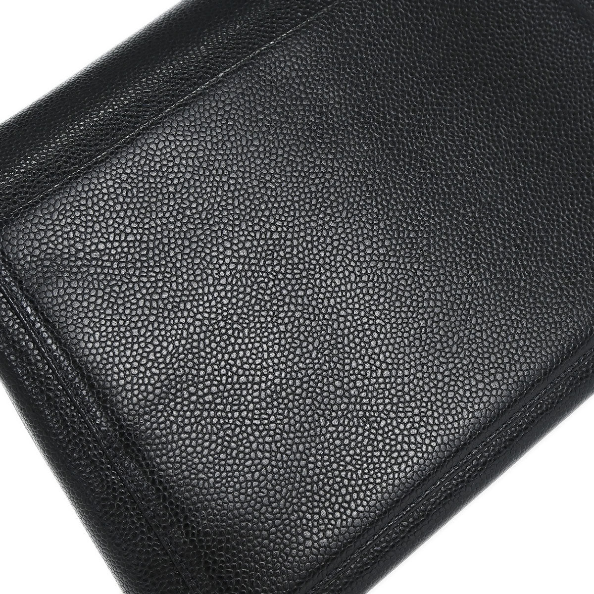 Chanel Black Caviar Skin Shoulder Bag