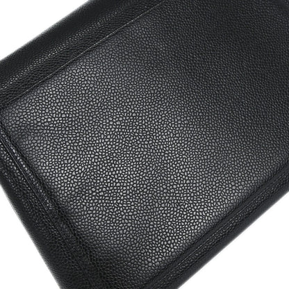 Chanel Black Caviar Skin Shoulder Bag