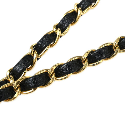 Chanel Black Caviar Skin Shoulder Bag