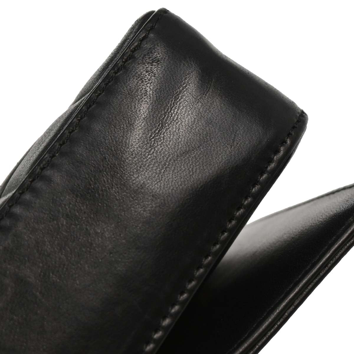 Chanel 2002-2003 Black Lambskin Choco Bar Shoulder Bag