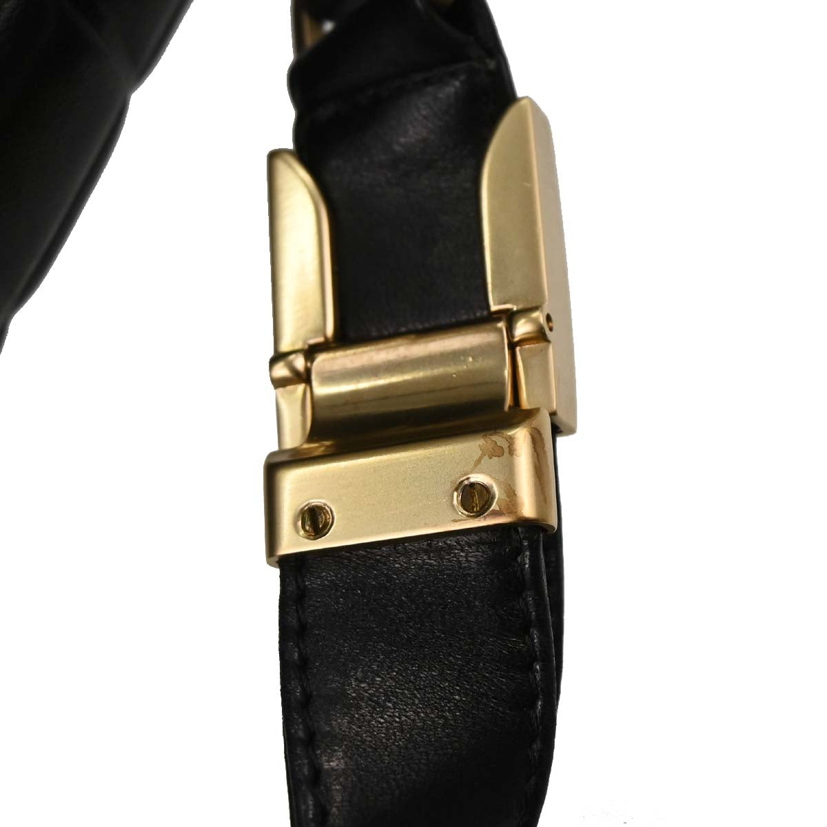 Chanel 2002-2003 Black Lambskin Choco Bar Shoulder Bag