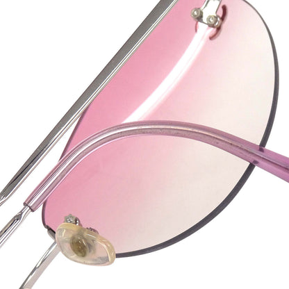Chanel Sunglasses Eyewear Pink 59□16 130 Small Good