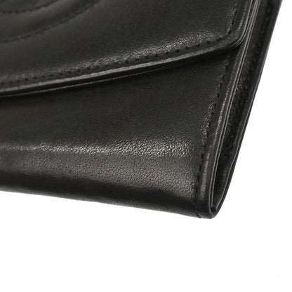 Chanel 1994-1996 Black Lambskin Wallet