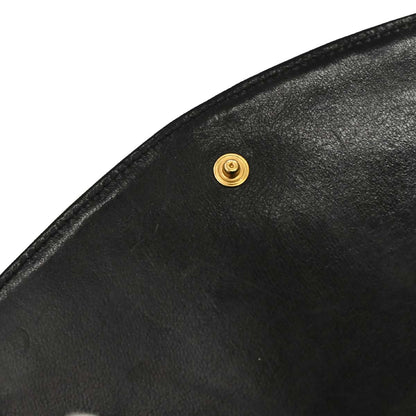 Chanel 1994-1996 Black Lambskin Wallet