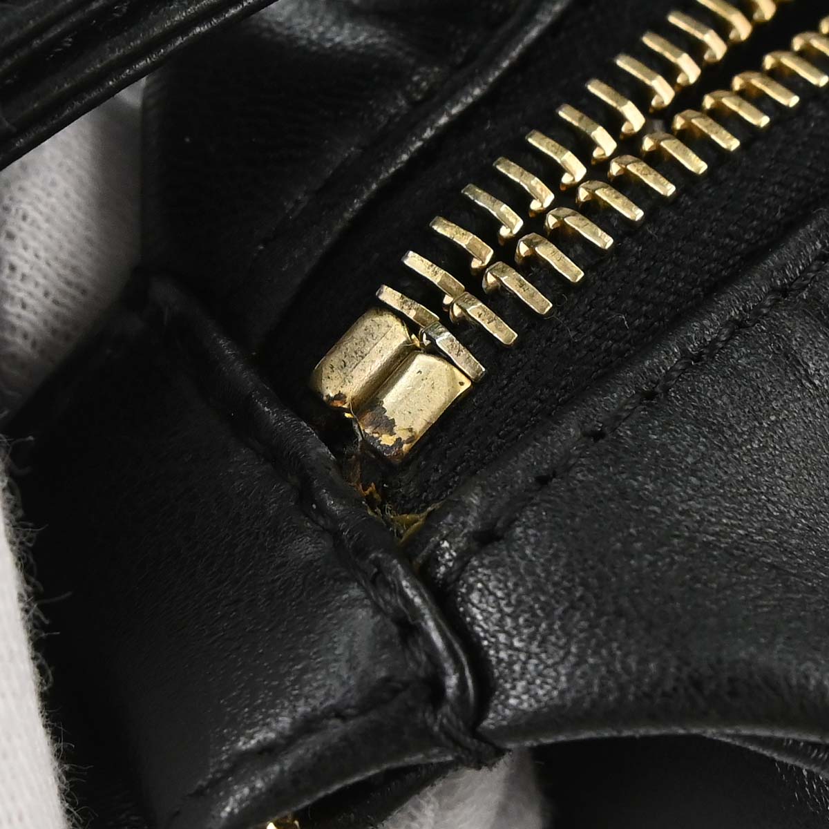 Chanel 2003-2004 Black Lambskin Choco Bar Shoulder Bag