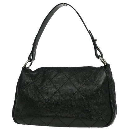 Chanel 2010-2011 Black Calfskin On The Road Handbag