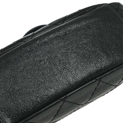 Chanel 2010-2011 Black Calfskin On The Road Handbag