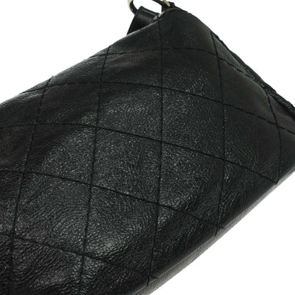Chanel 2010-2011 Black Calfskin On The Road Handbag