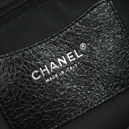 Chanel 2010-2011 Black Calfskin On The Road Handbag