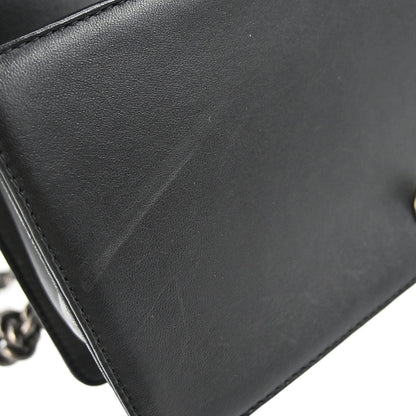 Boy Chanel 2016-2017 Black Lambskin Medium Shoulder Bag
