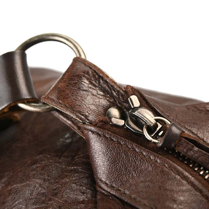 Balenciaga Brown Lambskin The Day Shoulder Bag