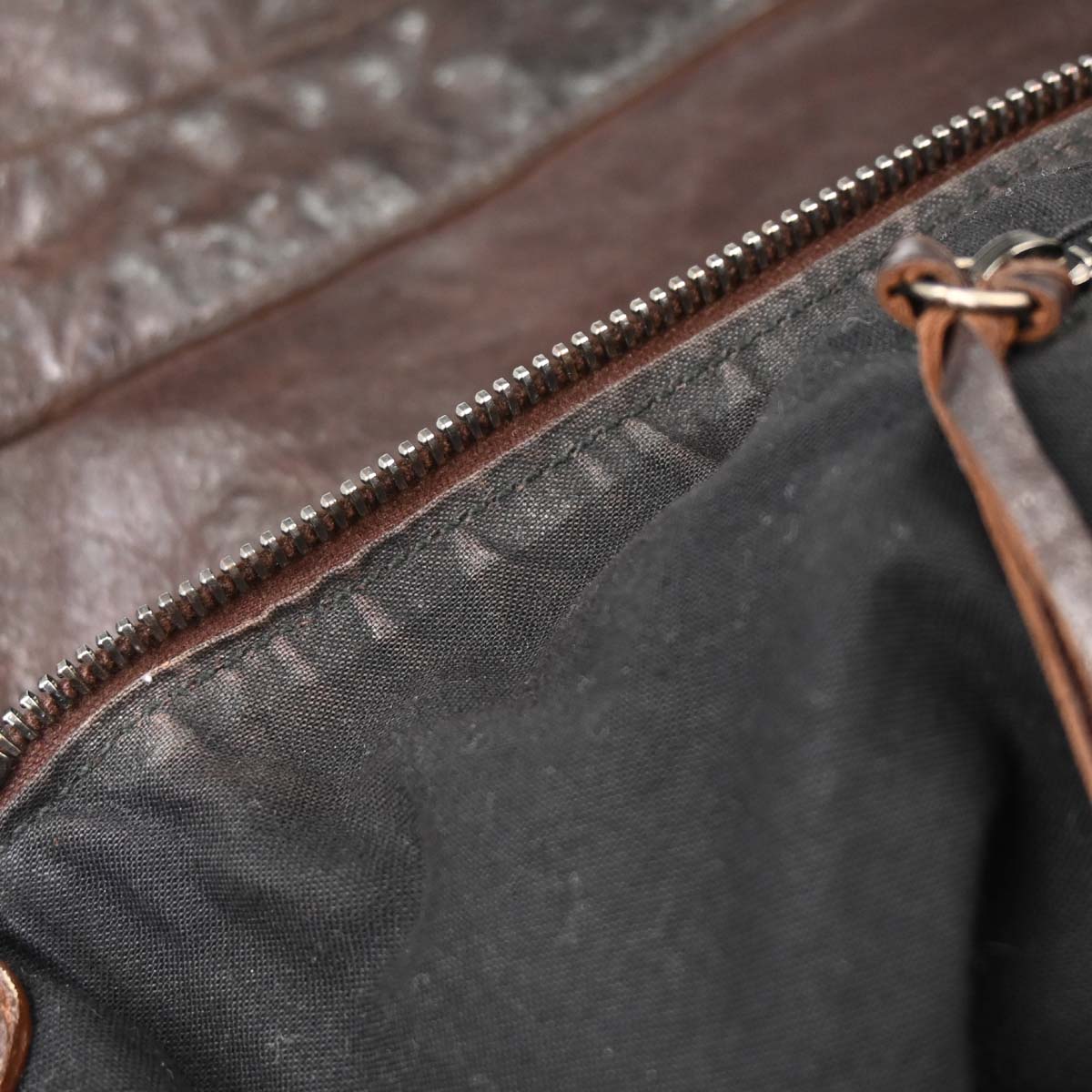 Balenciaga Brown Lambskin The Day Shoulder Bag