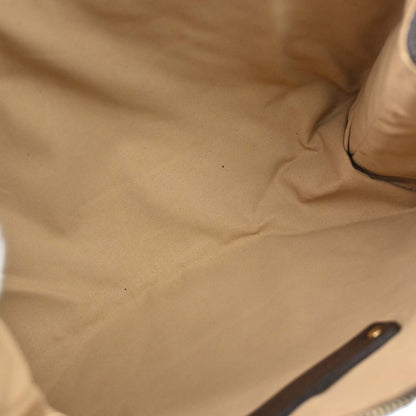 Bottega Veneta Brown Lambskin Intrecciato Pouch