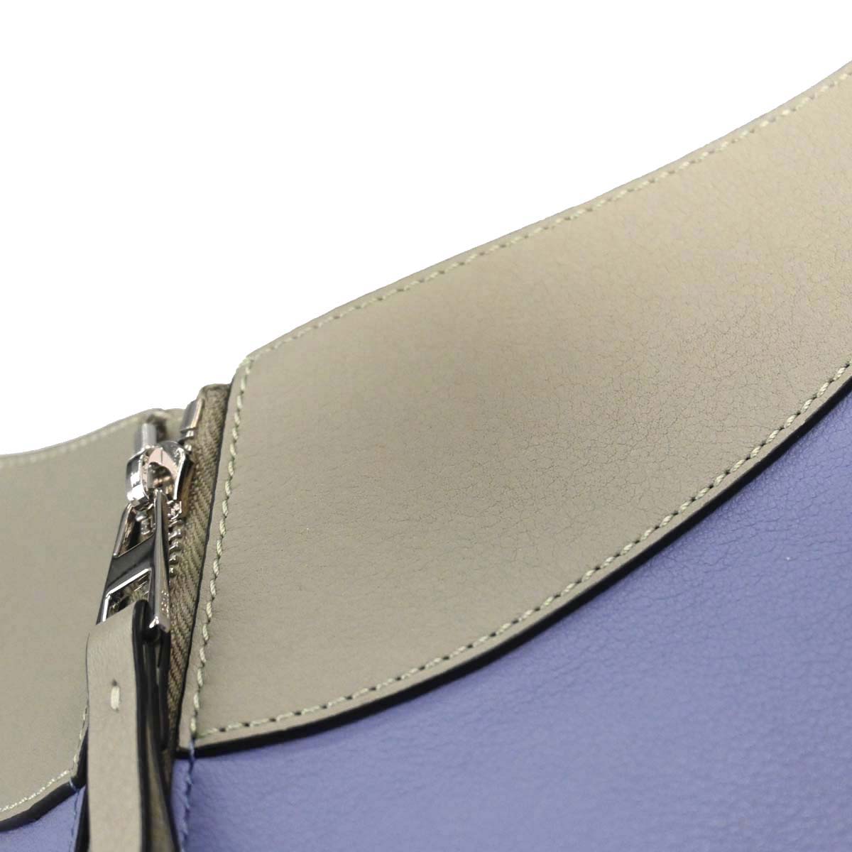 Loewe Blue Beige Black Hammock 2way Shoulder Tote Handbag