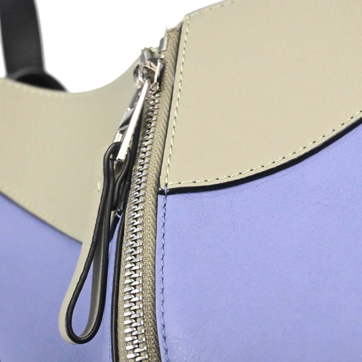 Loewe Blue Beige Black Hammock 2way Shoulder Tote Handbag