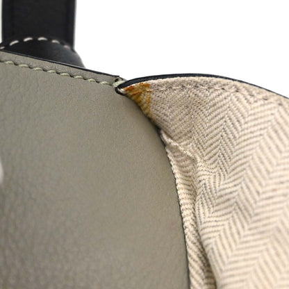 Loewe Blue Beige Black Hammock 2way Shoulder Tote Handbag