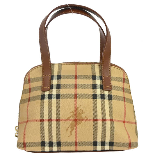 Burberry Beige House Check Handbag