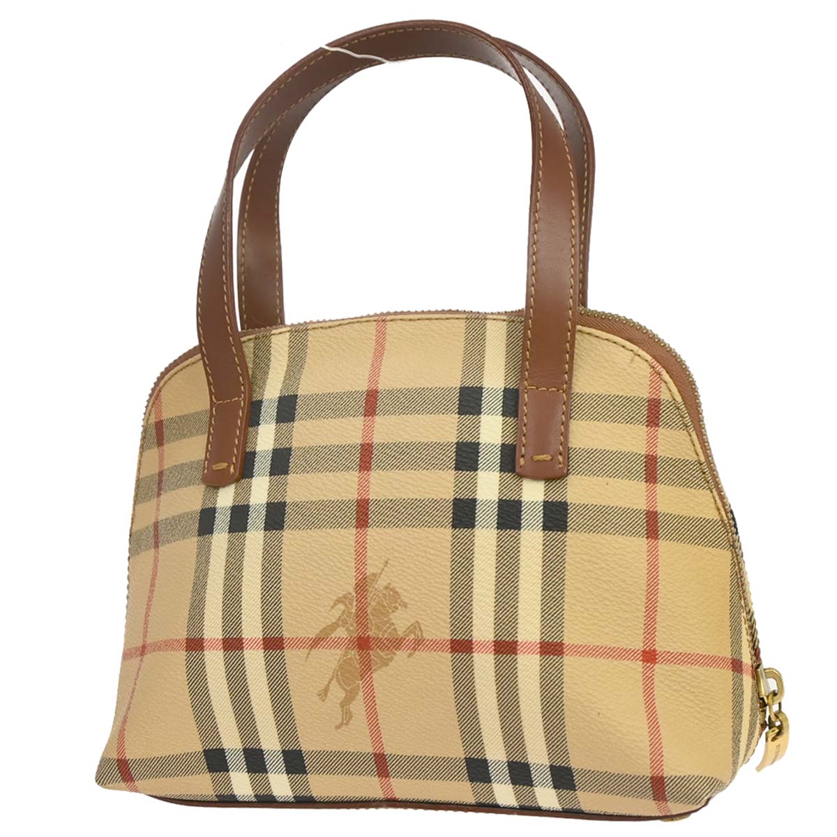 Burberry Beige House Check Handbag