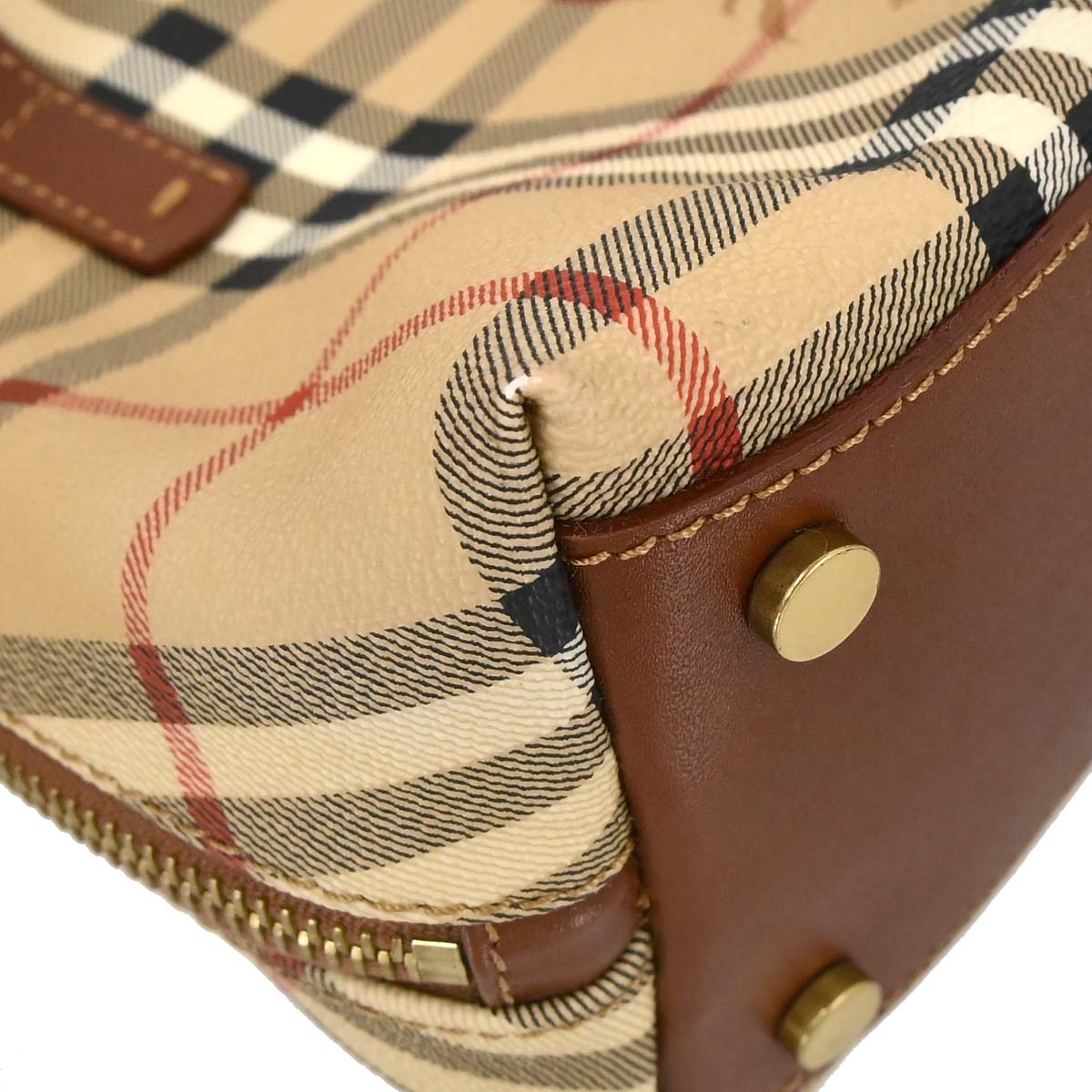 Burberry Beige House Check Handbag