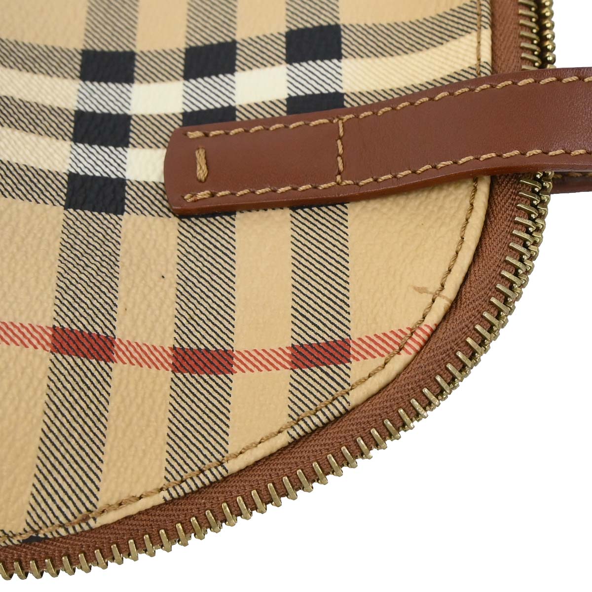 Burberry Beige House Check Handbag