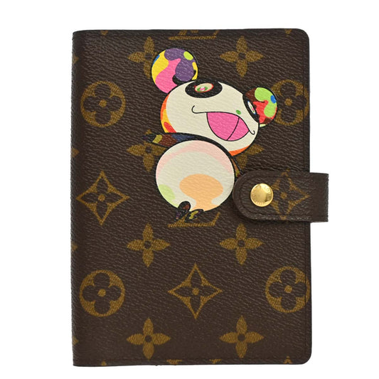 Louis Vuitton Monogram Panda Agenda PM Notebook Cover R20011