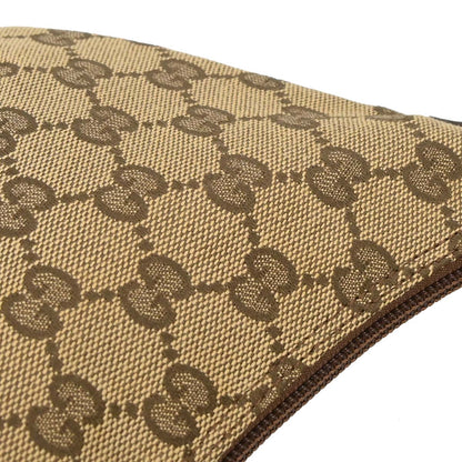 Gucci Brown Beige Canvas GG Handbag