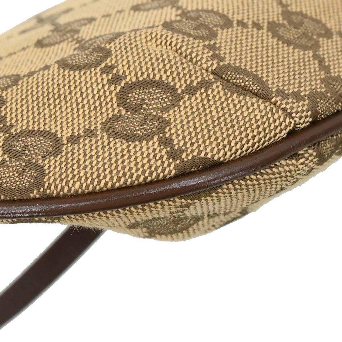 Gucci Brown Beige Canvas GG Handbag