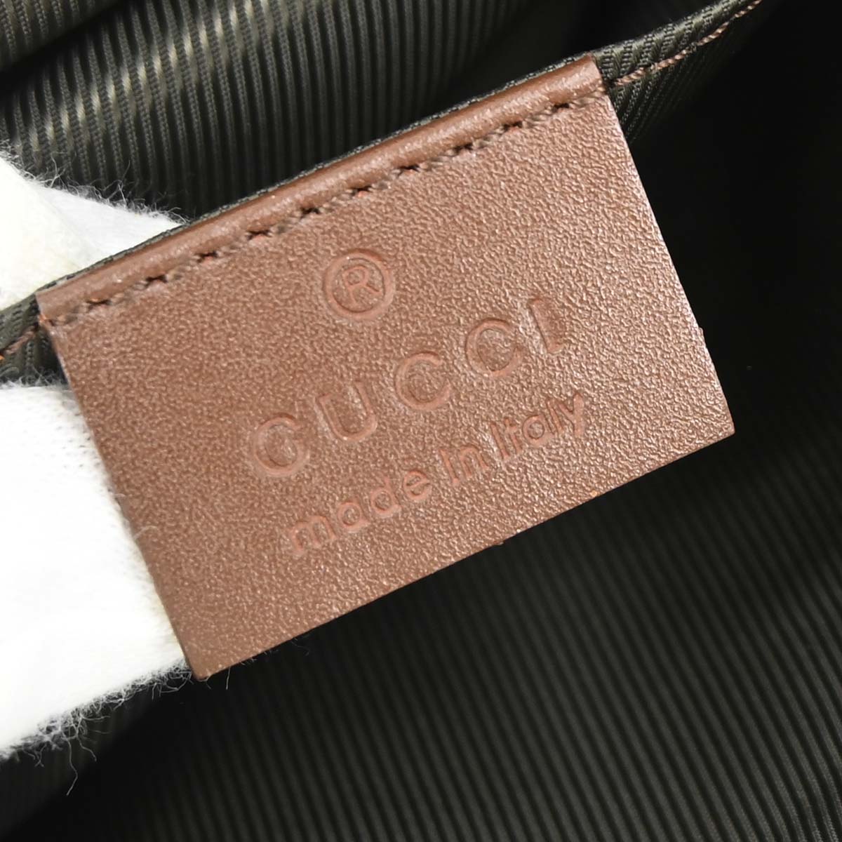 Gucci Brown Beige Canvas GG Handbag