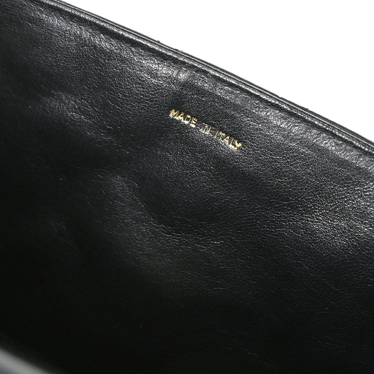 Chanel 1989-1991 Black Lambskin Top Handle Handbag
