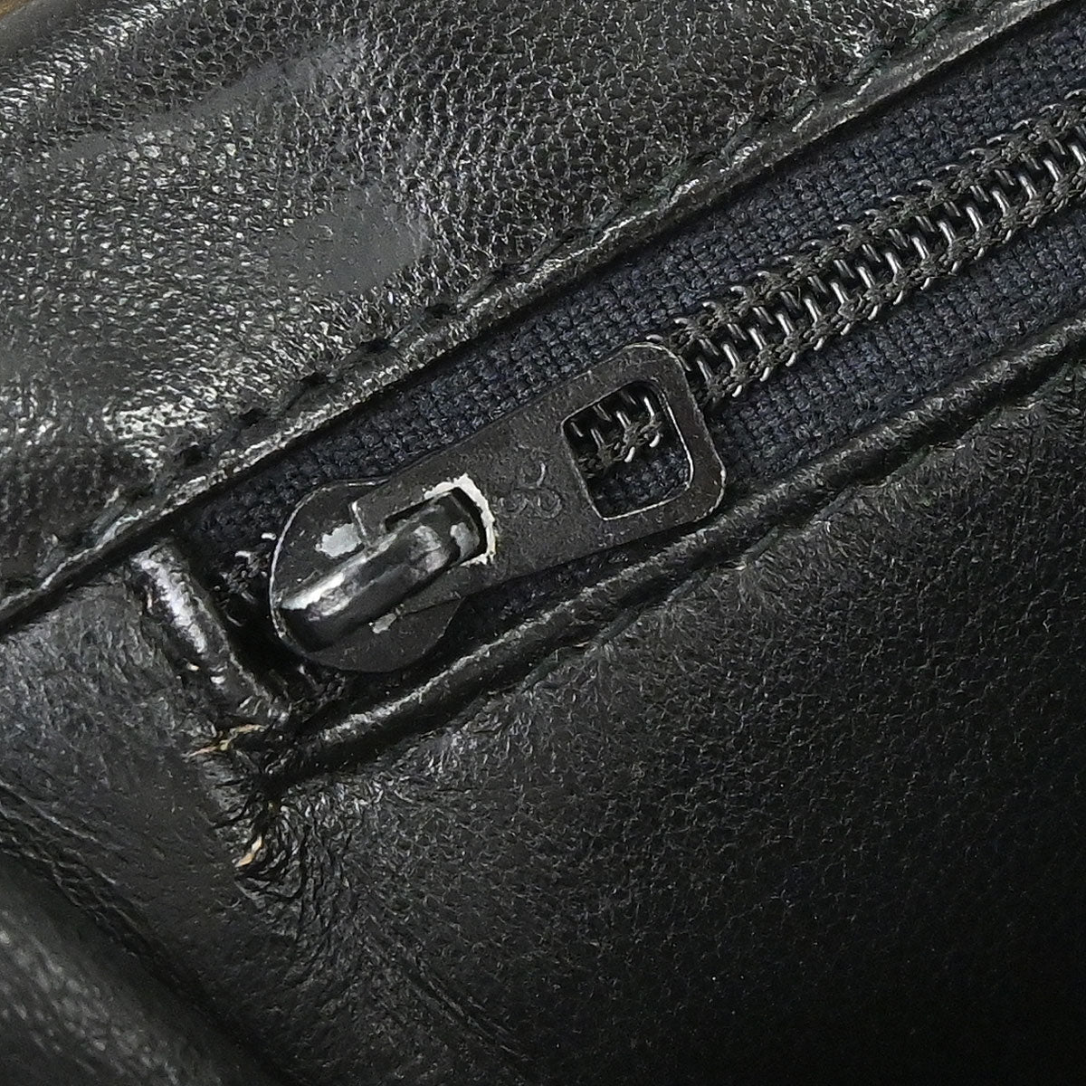 Chanel 1989-1991 Black Lambskin Top Handle Handbag
