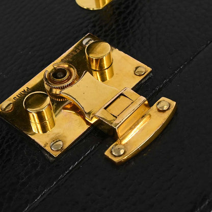 Hermes Black Ardennes Trunk Handbag