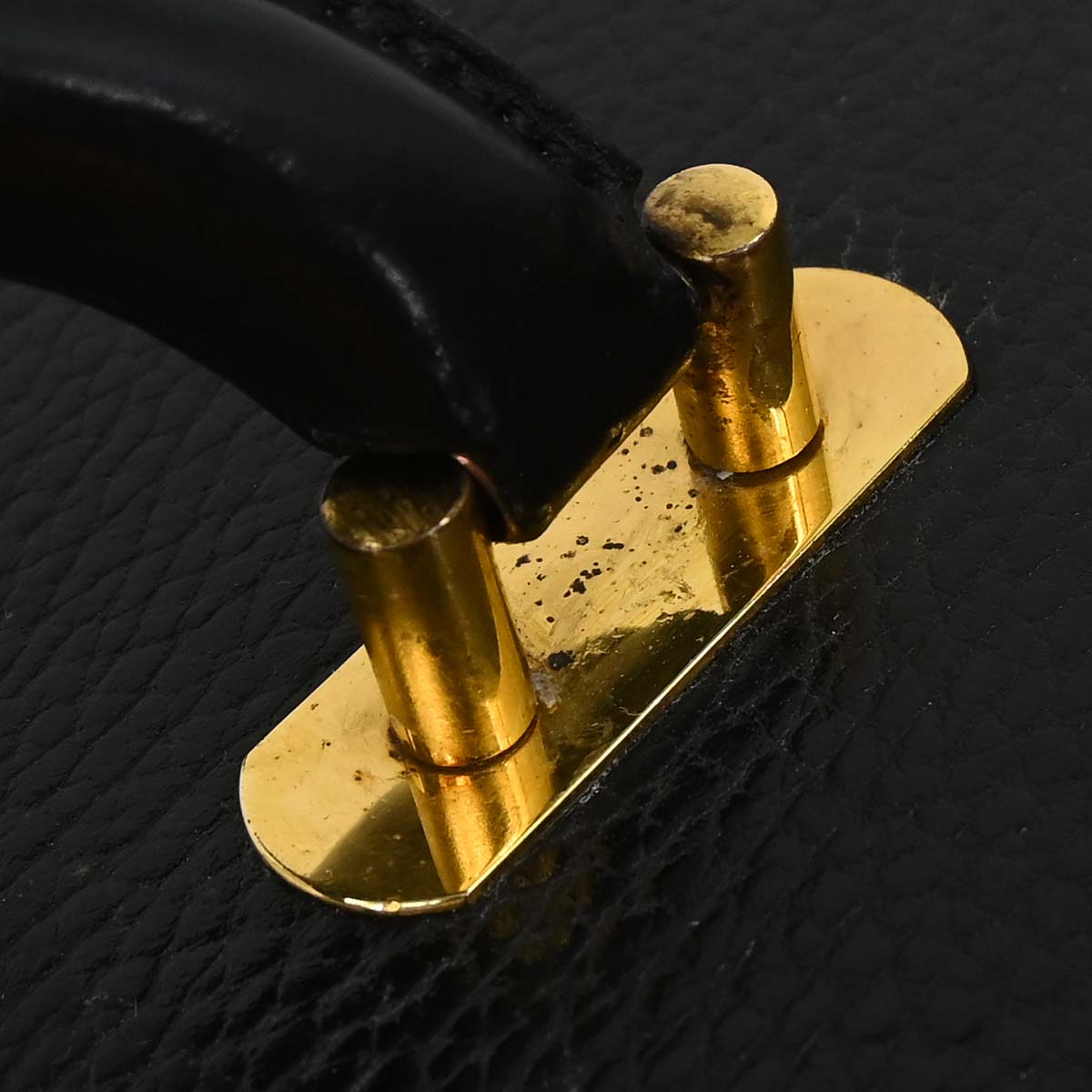 Hermes Black Ardennes Trunk Handbag