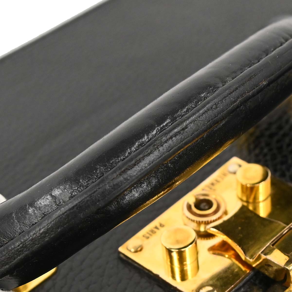 Hermes Black Ardennes Trunk Handbag