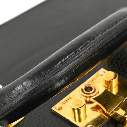 Hermes Black Ardennes Trunk Handbag