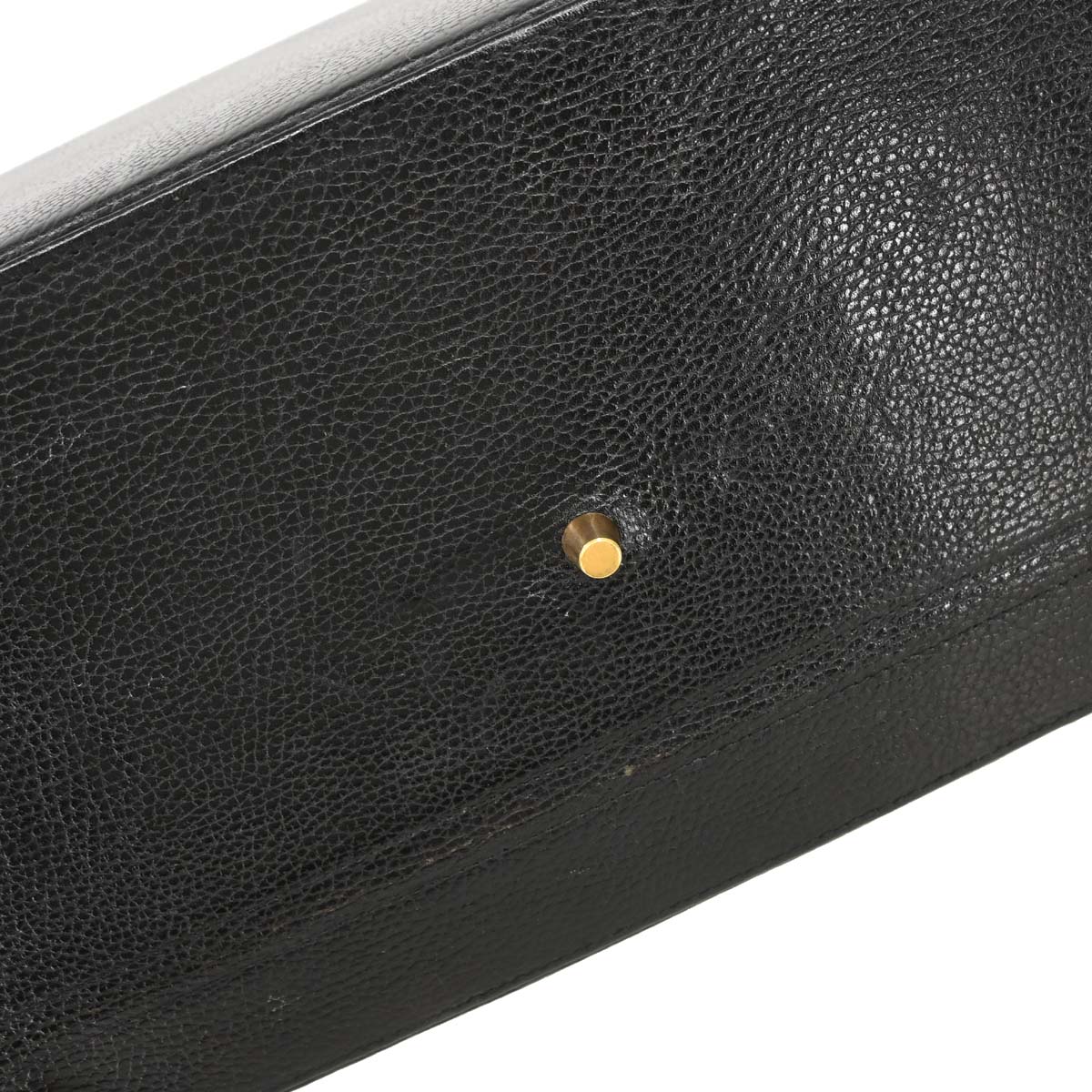 Hermes Black Ardennes Trunk Handbag