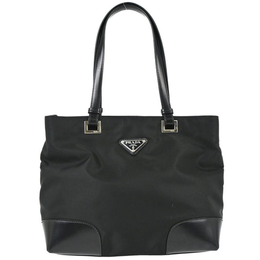 Prada Black Nylon Handbag