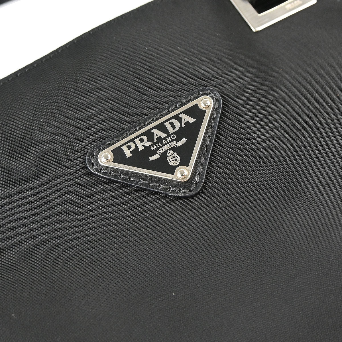Prada Black Nylon Handbag