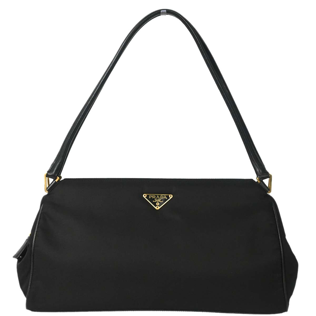 Prada Black Nylon Handbag