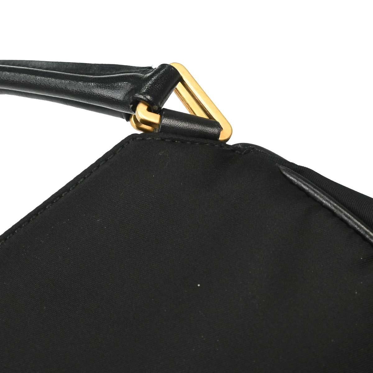 Prada Black Nylon Handbag