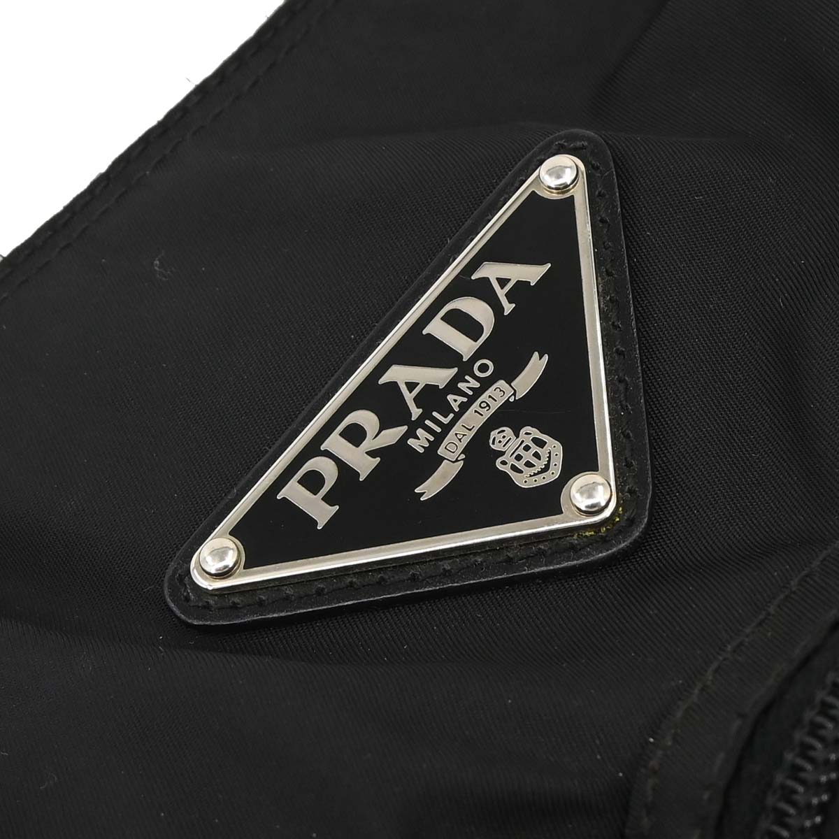 Prada Black Nylon Shoulder Bag