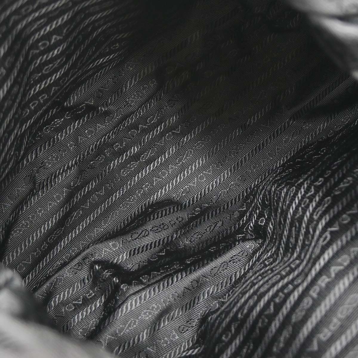 Prada Black Nylon Shoulder Bag