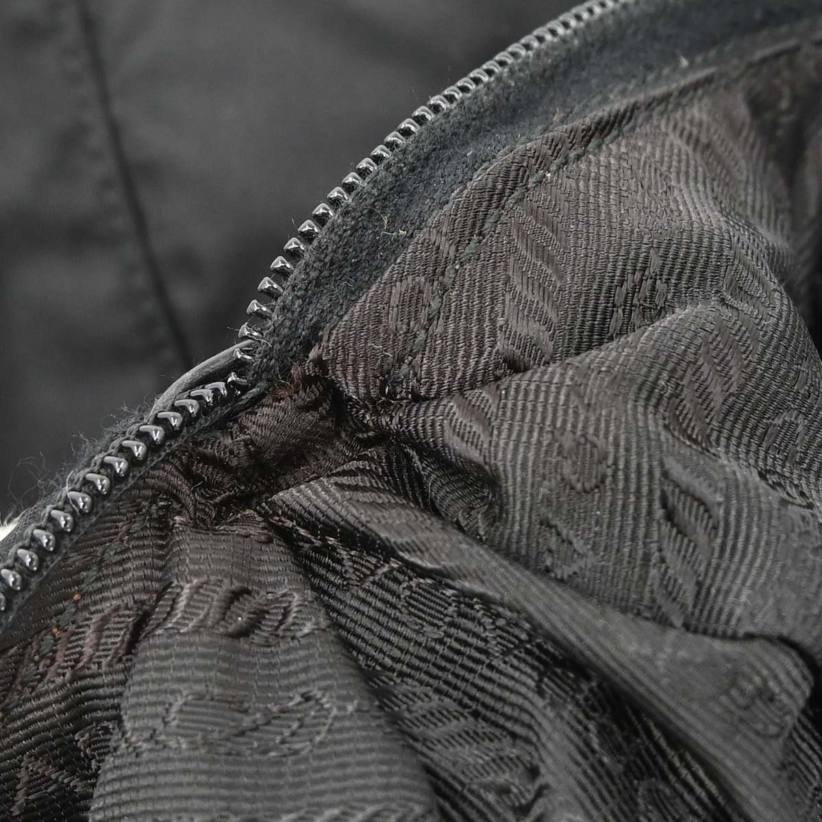 Prada Black Nylon Shoulder Bag