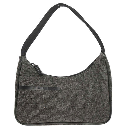 Prada Sport Gray Wool Handbag