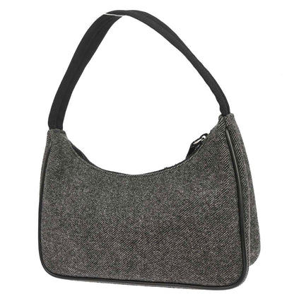 Prada Sport Gray Wool Handbag