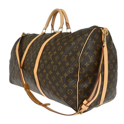 Louis Vuitton Monogram Keepall Bandouliere 60 Duffle Bag M41412